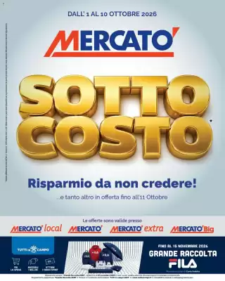 Mercatò (valido fino al 11-10)