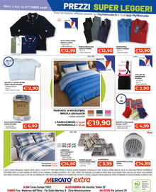 Volantino Mercatò Extra Pagina 2: Plaid in microfibra stampata Ibex €6,90, Gruppo 2 paia calze donna soft €4,99