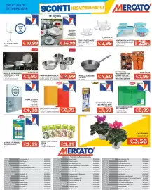 Volantino Mercatò Pagina 2: Maxi quaderno Selex €0,79, Linea antiaderente in acciaio inox Lagostina €14,99