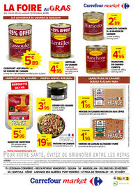Catalogue Carrefour Market | LA FOIRE AU GRAS page 4: Fritons de Canard €19,95, MIQUEL Gésiers de canard confits €3,95