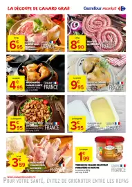 Catalogue Carrefour Market | LA FOIRE AU GRAS page 3: GRATTONS SECS DE GANARD €5,95, MANCHON DE CANARD CONFIT €4,95