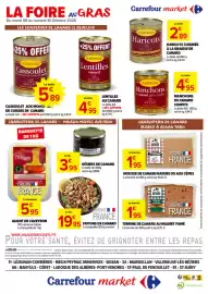 Catalogue Carrefour Market | LA FOIRE AU GRAS page 4: Fritons de Canard €19,95, MIQUEL Gésiers de canard confits €3,95