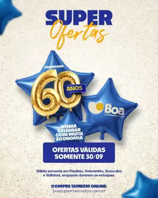 Tabloide Boa Supermercados (válido até 30-09)