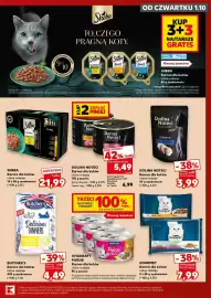 Kaufland gazetka Strona 3: Karma dla kotów Butcher's €4,49, Karma dla kotów Sheba 12-pak €21,99