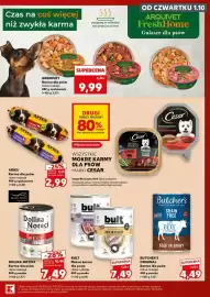 Kaufland gazetka Strona 7: Karma dla psów Arquivet €9,99, Karma dla psów Aries €2,99