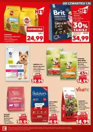 Kaufland gazetka Strona 9: Sucha karma dla psów Mini Menu z wołowiną Friskies €14,99, Karma dla psów Butcher's €19,99