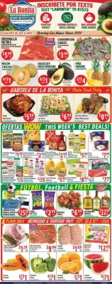 La Bonita Supermarkets weekly ad (valid until 6-10)