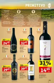 Auchan gazetka | Alkohole Strona 11: Wino DOP Riserva Notte Rossa Primitivo di Manduria €39,99