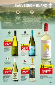 Auchan gazetka | Alkohole Strona 13: Wino IGP Pays d'Oc Tourneé du Sud Sauvignon Blanc €29,99