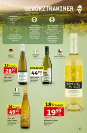 Auchan gazetka | Alkohole Strona 17: Wino Espiritu de Chile Chardonnay Gewürztraminer €19,99