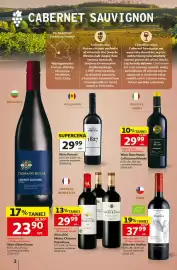 Auchan gazetka | Alkohole Strona 2: Wino bio Andica €37,99, Wino Ronc Marin Collezione Privata €29,99