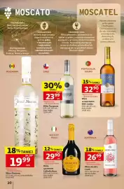 Auchan gazetka | Alkohole Strona 20: Wino wzmacniane DOC Cadão Moscatel €32,90, Wino Glamour Grand Moscato €19,99