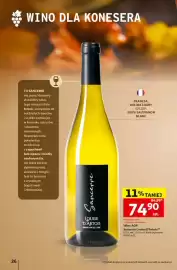 Auchan gazetka | Alkohole Strona 26: Wino wytrawne białe Sancerre Louise D'Artois €74,90