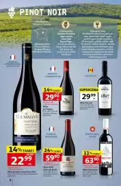 Auchan gazetka | Alkohole Strona 6: Wino Les Volets €29,90, Wino By Haussman Pays d'Oc €22,99