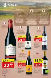Auchan gazetka | Alkohole Strona 8: Wino bio reserva Wildman €31,90, Wino Barone Montalto €26,99