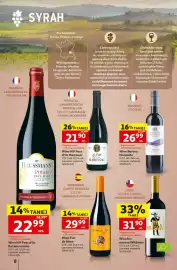 Auchan gazetka | Alkohole Strona 8: Wino bio reserva Wildman €31,90, Wino Barone Montalto €26,99
