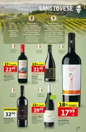 Auchan gazetka | Alkohole Strona 9: Wino Letizia Sangiovese Puglia €22,99, Wino IGT Amorale Sangiovese €31,98