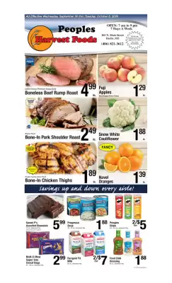 Harvest Foods (valid until 6-10)