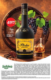 Żabka gazetka | Alkohole Strona 20: Brandy Pliska €49,99