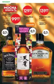 Żabka gazetka | Alkohole Strona 12: Whisky Jack Daniel's €99,99, Whisky Tenjaku Blend €129,99