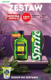 Żabka gazetka | Alkohole Strona 14: Zestaw likier ziołowy Becherovka 0,09 l + napój gazowany Sprite 0,33 €12,99