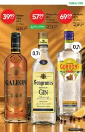 Żabka gazetka | Alkohole Strona 17: Rum Galeon Gold €39,99, Gin Seagram's €57,99
