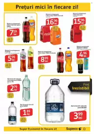Catalog Supeco Pagină 11: Fuzetea €5,99, Apă minerală naturală plată BILBOR €3,99