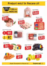 Catalog Supeco Pagină 5: La Piața carne tocată de porc €8,99, Bravis aripi de pui €16,90