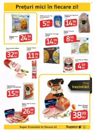 Catalog Supeco Pagină 7: Malina kaizer afumat €38,99, Crenvurști pui €15,99