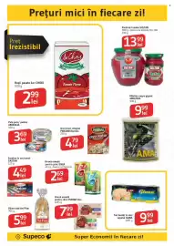 Catalog Supeco Pagină 8: Ardealul pate porc pasare €3,69, Purina one €7,99