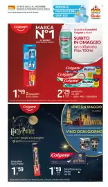 Volantino Supermercati Dok Pagina 7: Colgate collutorio Plax €2,29, Colgate Spazzolini Extra Clean €1,49