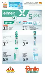 Volantino Supermercati Dok Pagina 8: Spazzolino Expert ELMEX €3,49, Collutorio ELMEX MERIDOL €5,59