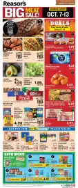 Reasors weekly ad week 40 Page 1: Ore-ida frozen potatoes, hash browns or tater tots €2,98