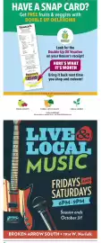 Reasors weekly ad week 40 Page 8: 8-A HAVE A SNAP CARD? Get FREE fruits & veggies with DOUBLE UP OKLAHOMA Reasor's 11005 E