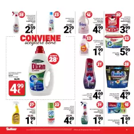 Volantino Supermercati Gulliver Pagina 19: Dixan classico pulito profondo €5,99, Detersivo per capi delicati Sole €1,99
