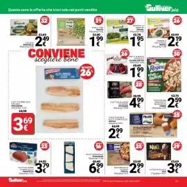 Volantino Supermercati Gulliver Pagina 25: Broccoli a rosette Orogel €1,95, Friarielli gusto ricco Orogel €2,19