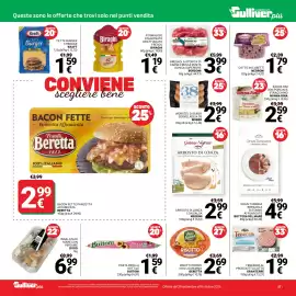 Volantino Supermercati Gulliver Pagina 27: Pasta frolla sottile Buitoni €1,59, Cotto in cubetti Negroni €1,79