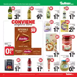 Volantino Supermercati Gulliver Pagina 30: Gran risotto Flora €2,29, Pizza istantanea Nonna Elde €1,49