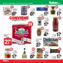 Volantino Supermercati Gulliver Pagina 31: Senape di Digione Maille €1,99, Lenticchie Cirio €0,99