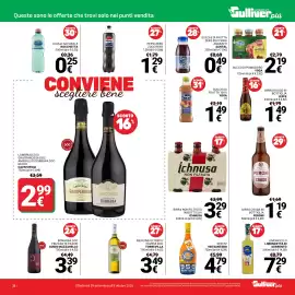 Volantino Supermercati Gulliver Pagina 32: Succo di pomodoro Yoga €2,19, Birra Rouge in bottiglia Leffe €1,49