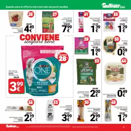 Volantino Supermercati Gulliver Pagina 35: Patè per gatti Sheba €0,59, Palline con sonaglio Vitakraft €1,29