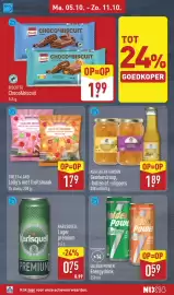 ALDI folder week 41 Pagina 14: Karlsquell Lager premium €0,75, Sweet Land Lolly's met fruitsmaak €1,79