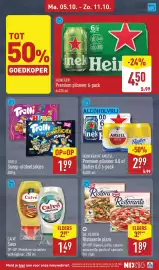 ALDI folder week 41 Pagina 17: Trolli Snoep-uitdeelzakjes €1,99, Calvé Saus €1,49