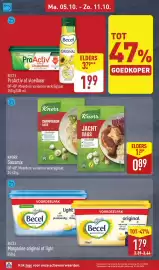 ALDI folder week 41 Pagina 18: Becel ProActiv of vloeibaar €1,99, Knorr Sausmix €0,89