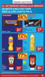 ALDI folder week 41 Pagina 23: Snickers €3,49, Choceur Candy bars €2,19