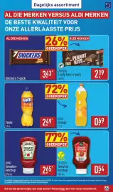 ALDI folder week 41 Pagina 23: Snickers €3,49, Choceur Candy bars €2,19