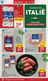 ALDI folder week 41 Pagina 26: Cucina Salsiccia piccante stagionata €3,49, Prosciutto cotto €2,79