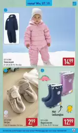 ALDI folder week 41 Pagina 41: Lily & dan regenlaarzen €12,99, Lily & dan Sneeuwpak €14,99