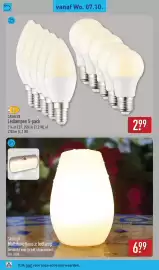 ALDI folder week 41 Pagina 44: Casalux ledlampen €2,99, Casalux multifunctionele ledlamp €6,99