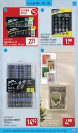 ALDI folder week 41 Pagina 45: Home Creation Ledschilderij €4,99, Activ Energy Alkaline batterijen €14,99